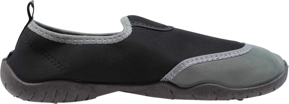 NORTY Men's Aqua Water Shoes - Lightweight Slip-On for Swimming, Beach, Surfing & Sports - Runs Small (Ideal for Pool, Beach Walks & Water Activities)