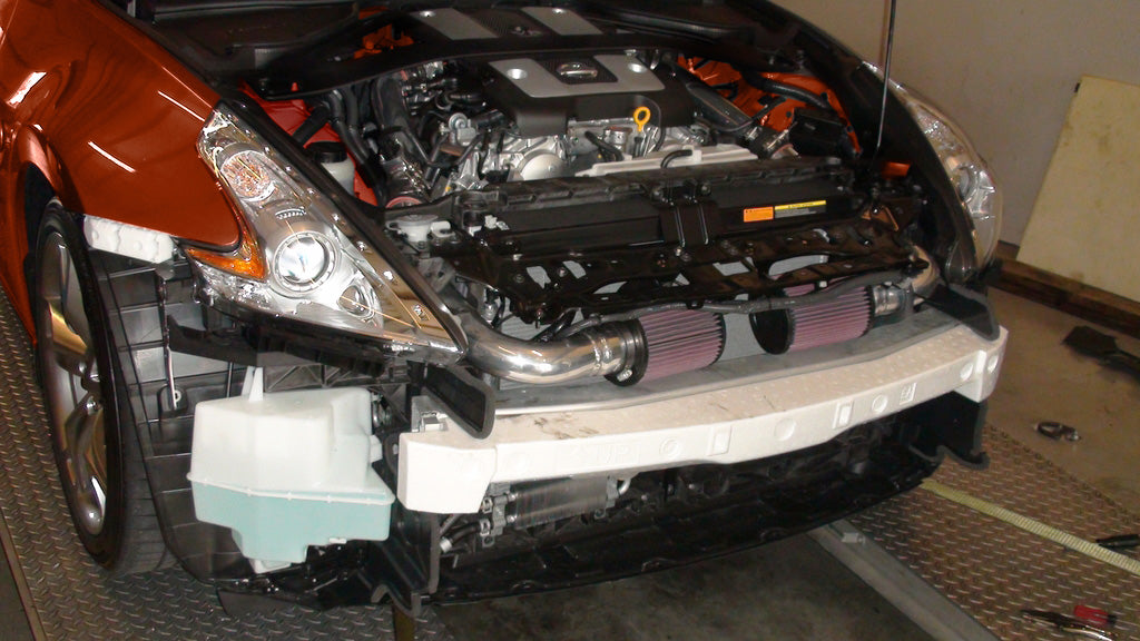 High Performance 2009-2020 Nissan 370Z Gen 3 Dual Hi-Flow Ultra Long Tube Cold Air Intake System [Z34] - Improves Horsepower & Acceleration - Perfect for Racing & Street Performance Upgrades
