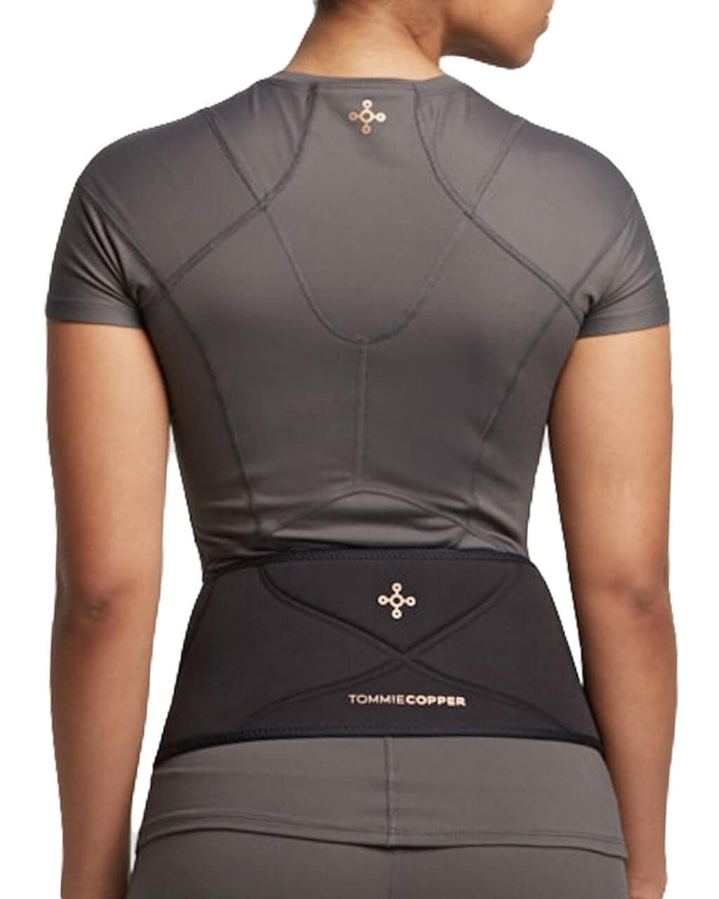 Tommie Copper Women's Adjustable Back Brace - Breathable & Sweat-Wicking Muscle Support for Lower Back Pain Relief - Perfect for Work, Exercise & Daily Comfort