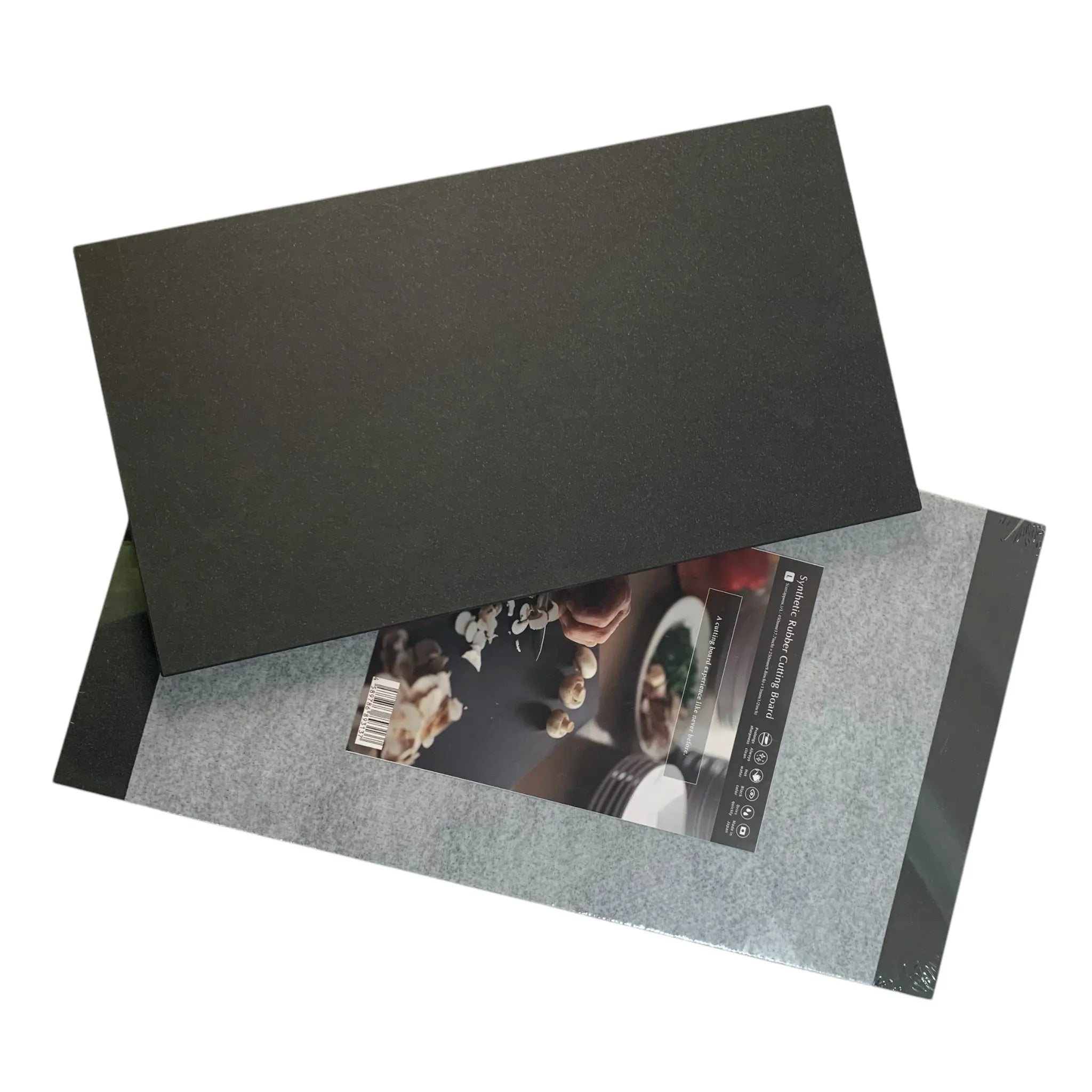 Premium Parker Asahi Rubber Matte Black Pro Cutting Board - Extra Large Kitchen Chopping Board for Professional Chefs & Home Cooking - Ideal for Meat, Vegetables & Sushi Preparation