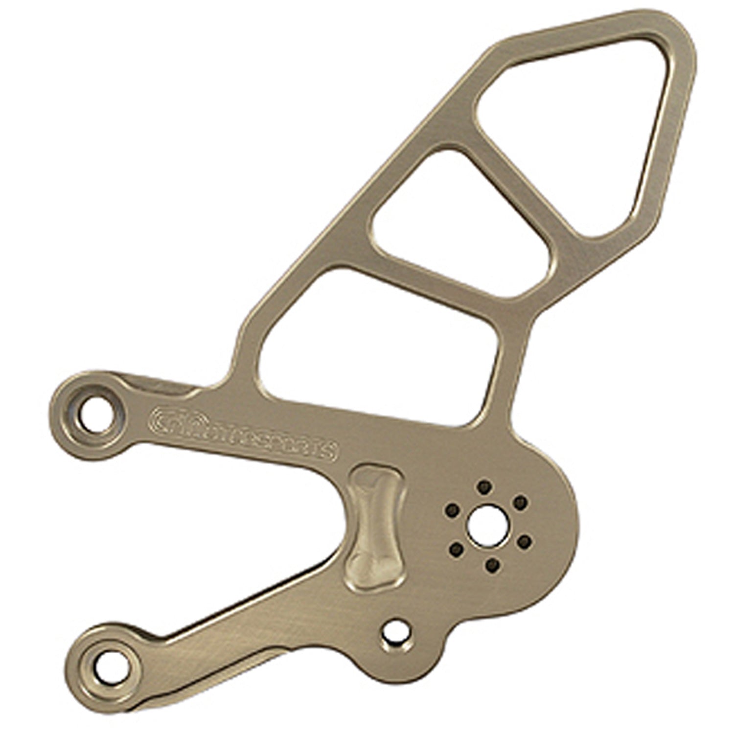 Aprilia RSV4 LH (Left Hand) Rearset Bracket 05 0740L - Motorcycle Footpeg Mounting Kit for Racing & Performance Upgrades