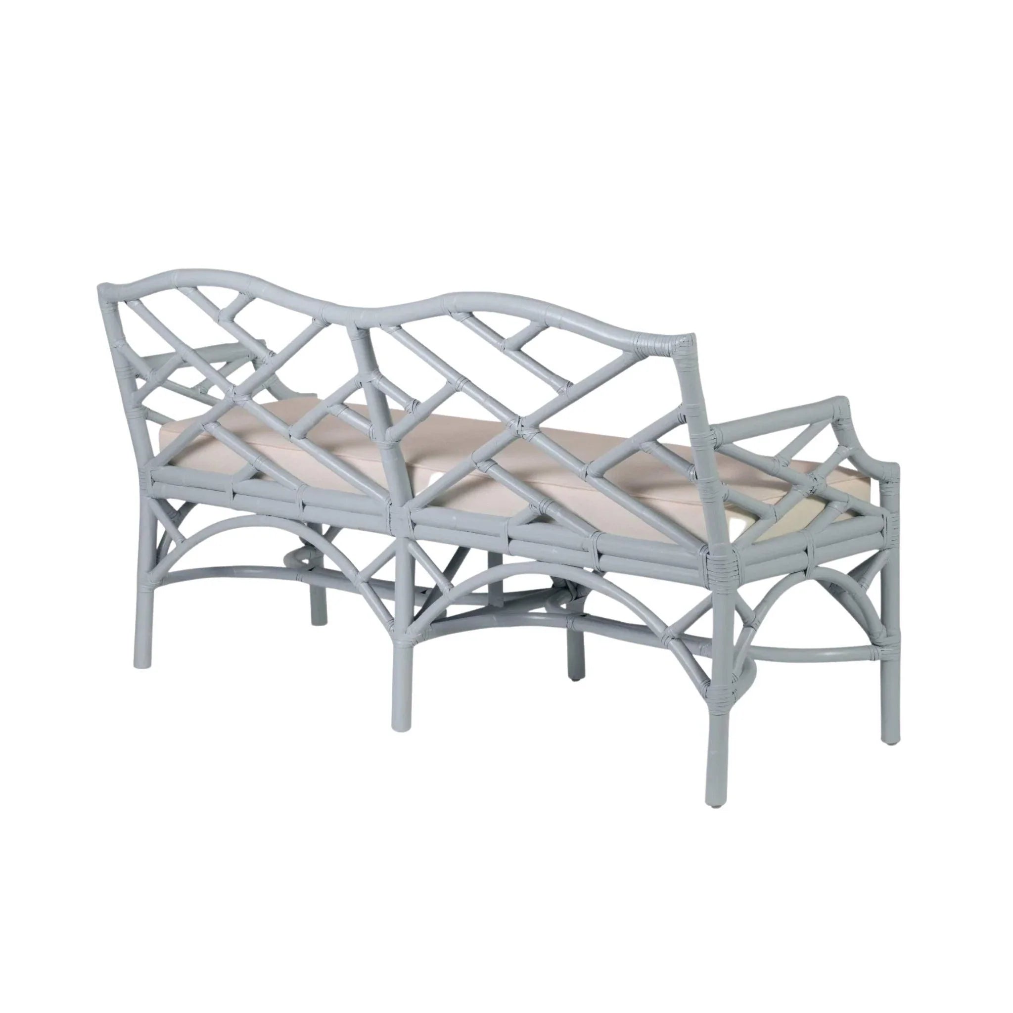Chinese Chippendale Bench - Elegant Wooden Accent Bench with Carved Details | Perfect for Entryway, Bedroom, or Living Room Decor