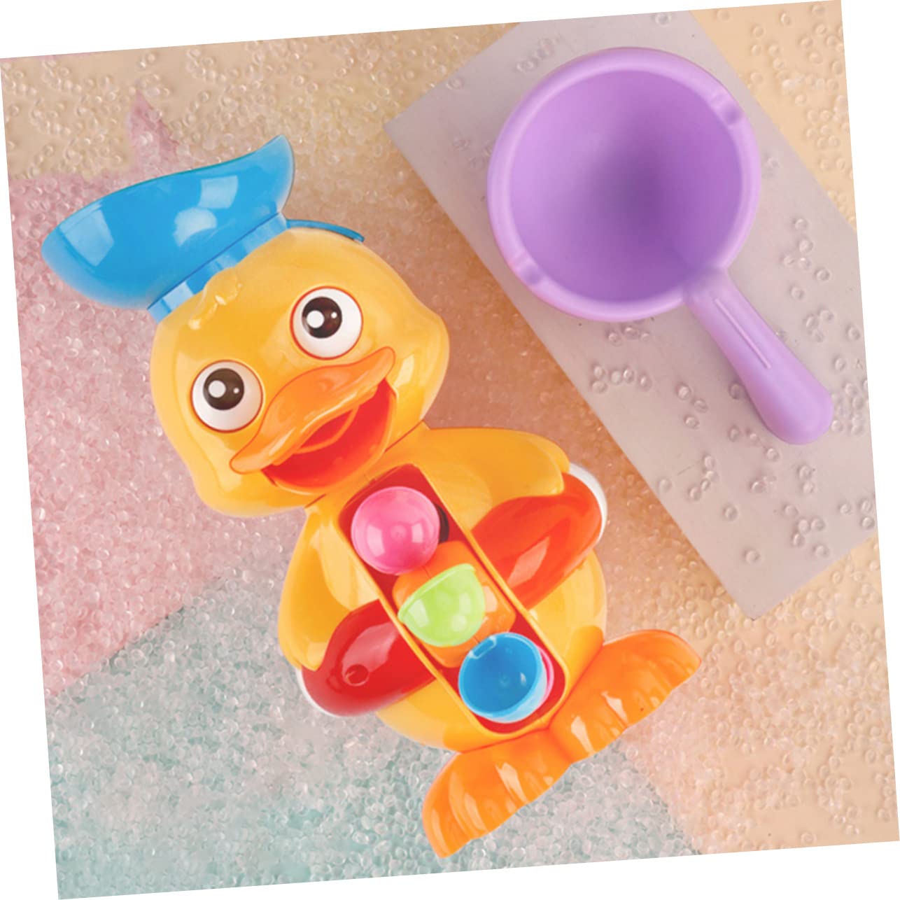 FAVOMOTO 4 Sets Duck Bath Toys with Bubble Machine - Fun Bathtub Toys for Kids, Toddlers & Babies - Perfect for Bath Time Play, Sensory Development & Water Play Activities