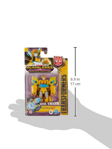 Transformers Cyberverse Adventures Action Attackers HIVE Swarm Bumblebee Toy Figure - Collectible Robot Action Figure for Kids & Fans - Perfect for Playtime, Display & Gifts