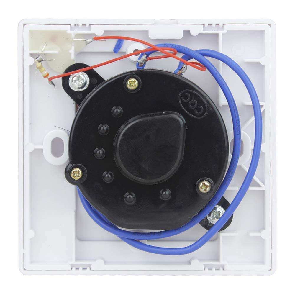 Automatic Mechanical Countdown Timer Switch - Spring Loaded 15-Minute Timer for Lights, Exhaust Fans, Heaters & LED | Perfect for Bathrooms, Kitchens, Workshops & Home Automation