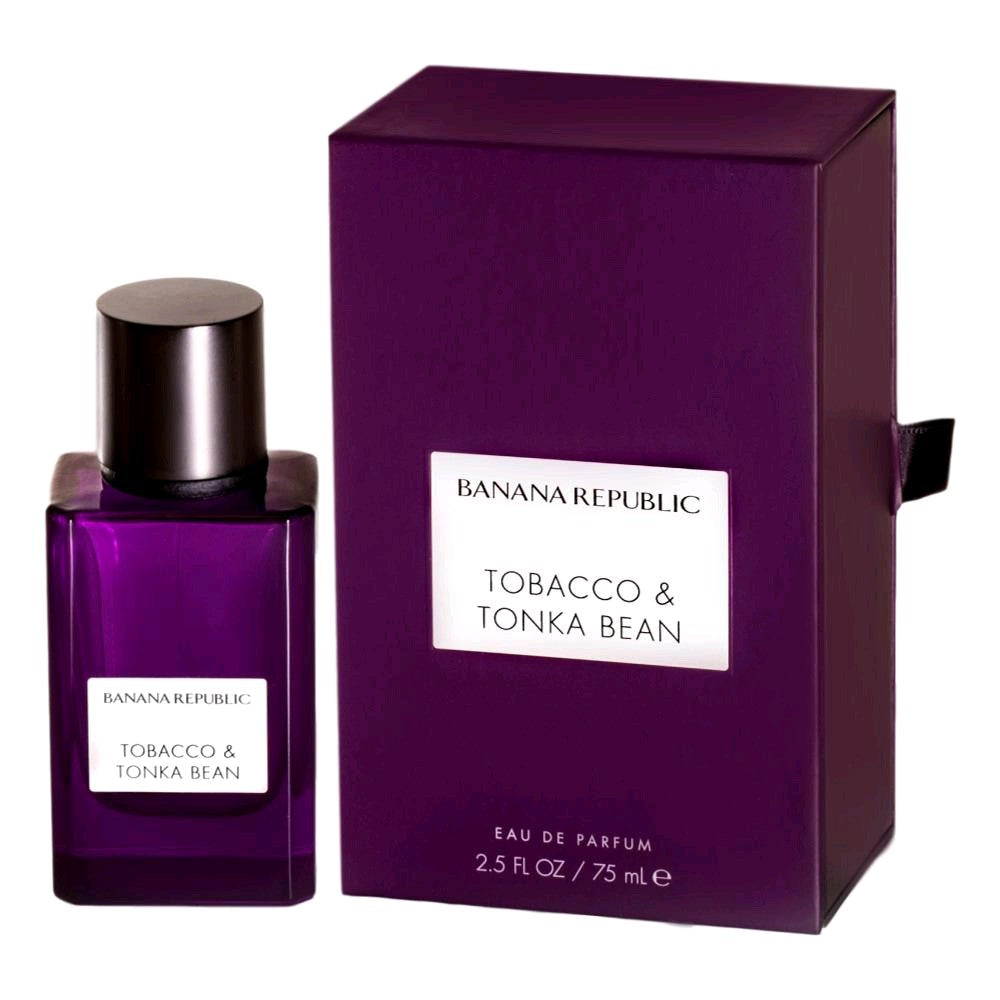 Banana Republic Tonka Bean Eau de Parfum Spray 2.5 oz - Unisex Fragrance for Men & Women | Perfect for Date Night, Office & Special Occasions