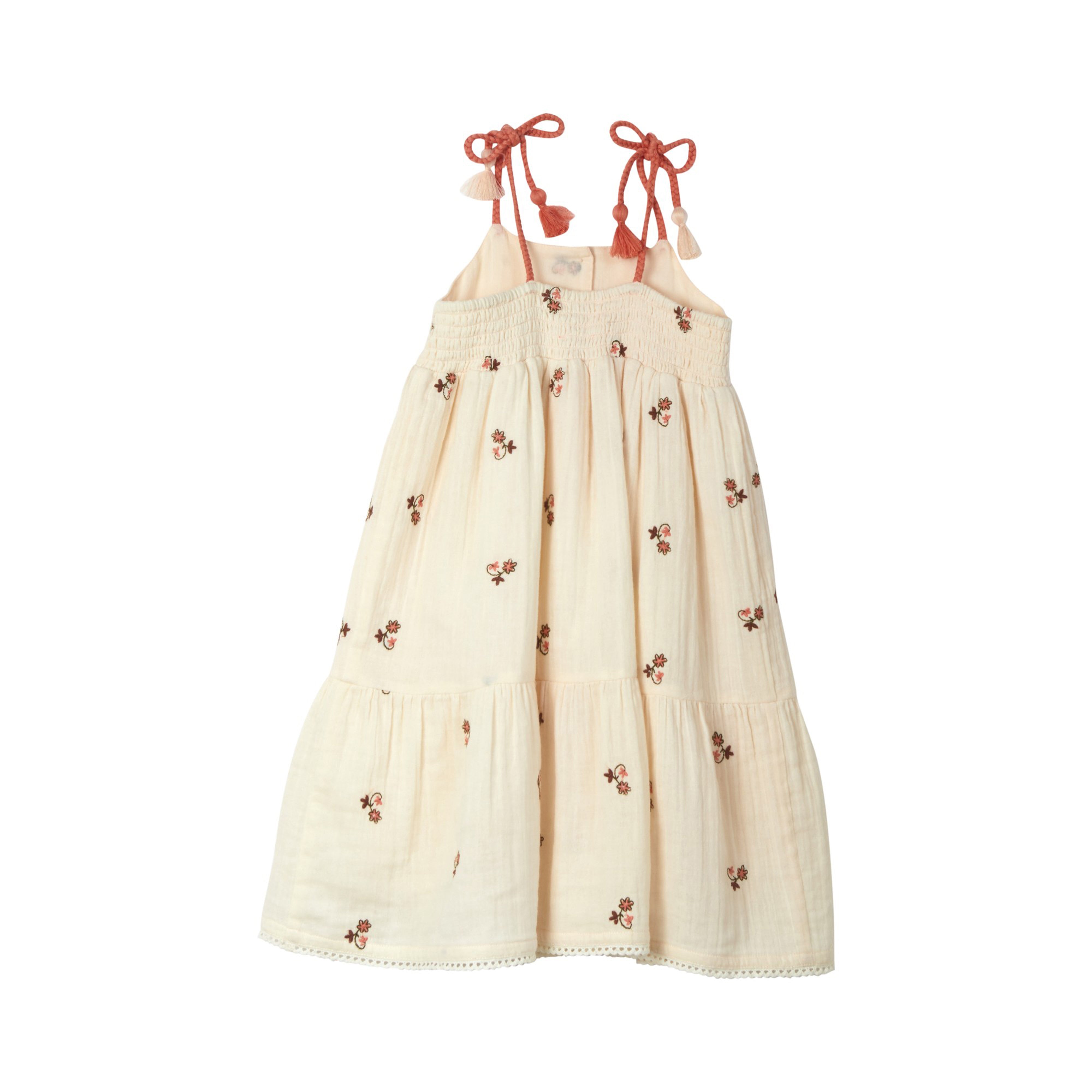 Bonheur du Jour Paris Girl Dress Pink - Elegant Floral Summer Dress for Girls | Perfect for Parties, Weddings & Special Occasions