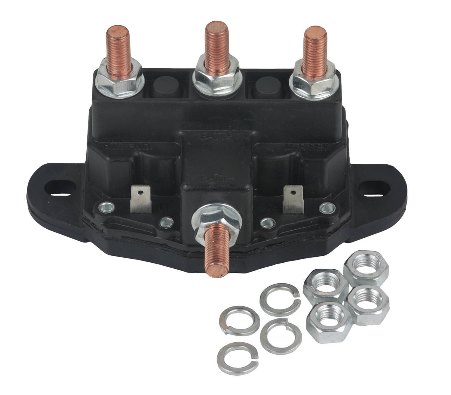 RAREELECTRICAL New 12V Solenoid Switch for RV Levelers & Winch Motors - Compatible with Models 214-1211A61 & 2141211A11-06 - Perfect for RV Stabilization & Heavy-Duty Winching