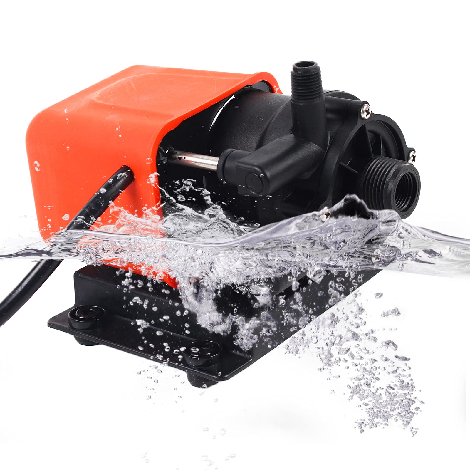 Marine Boat Air Conditioning Seawater Circulation Pump - 18.5LPM/250GPH Yacht Cooling AC Pump 110-115V - Perfect for Marine HVAC Systems & Boat Cabin Cooling