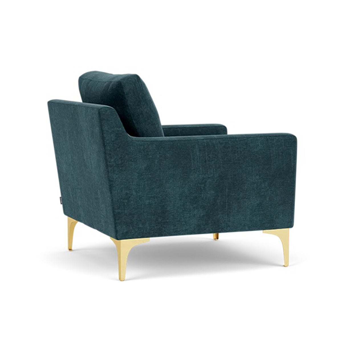Astha Fabric Armchair - Modern Upholstered Accent Chair for Living Room, Bedroom & Office - Comfortable Lounge Chair with Soft Fabric & Sturdy Frame