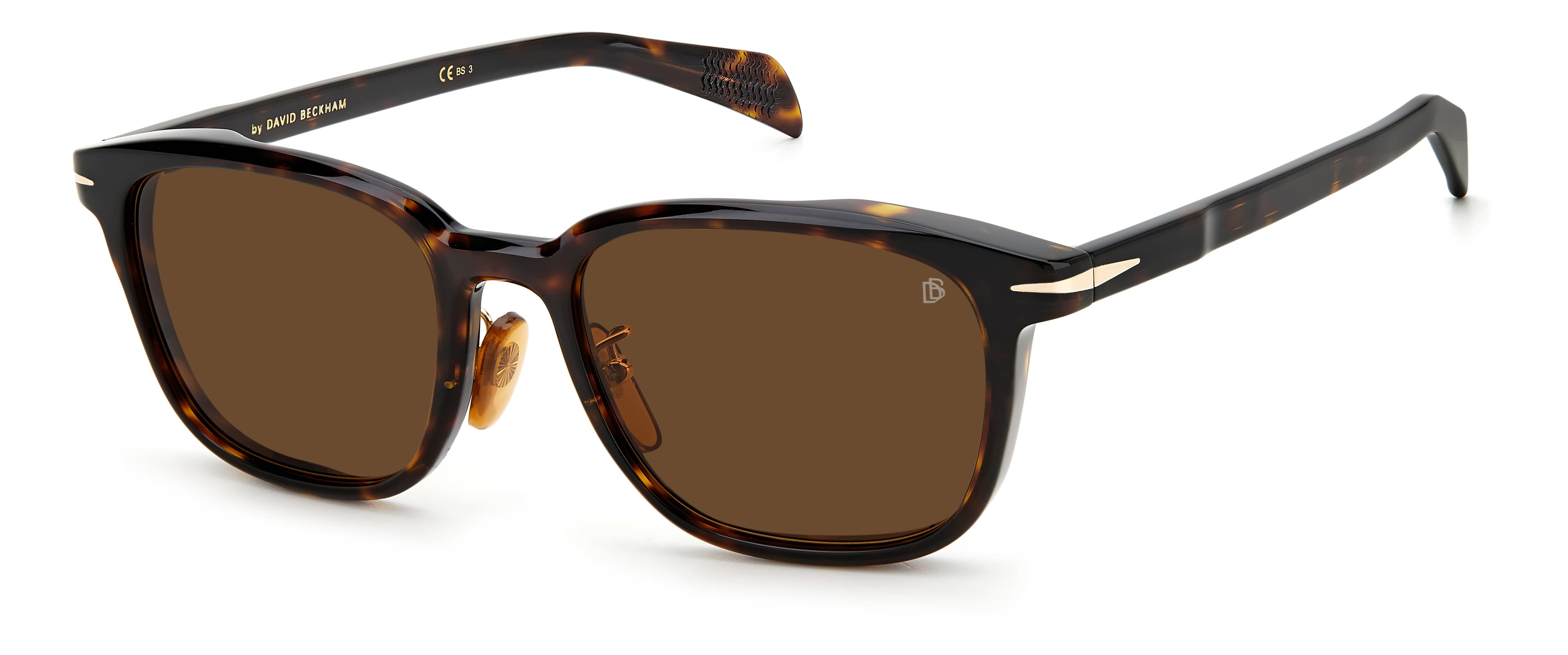 David Beckham DB 7081/F/S 86 5419 Polarized Sunglasses for Men - UV Protection, Fashion Aviator Style - Perfect for Driving, Beach & Outdoor Activities