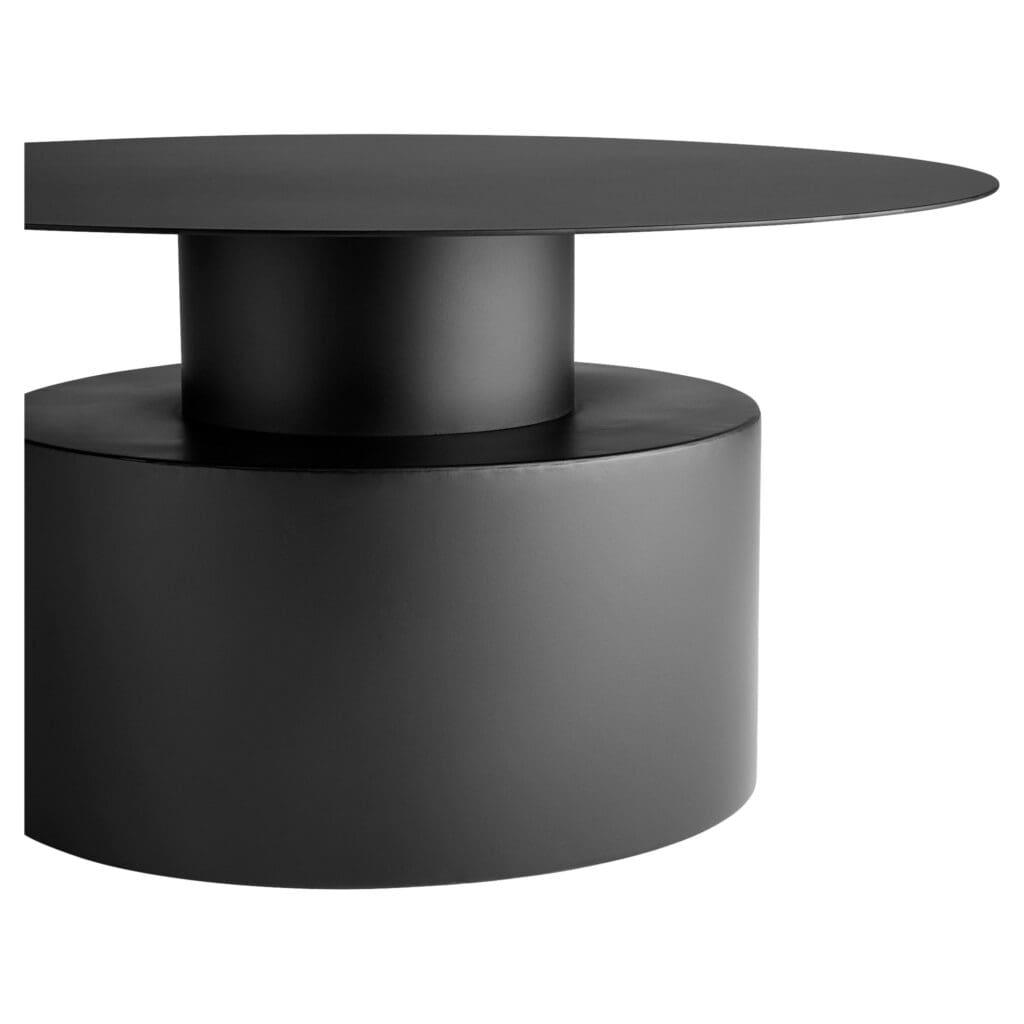 Cyan Design 11224 Flat Victor Table in Graphite - Modern Dining Table for Kitchen, Dining Room & Small Spaces