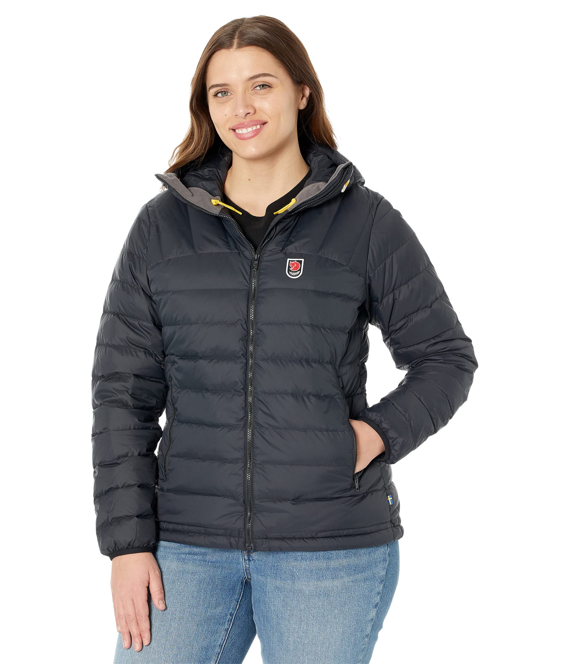 Fjällräven Expedition Pack Down Hoodie - Lightweight Waterproof Winter Jacket for Men & Women - Perfect for Hiking, Camping, and Outdoor Adventures