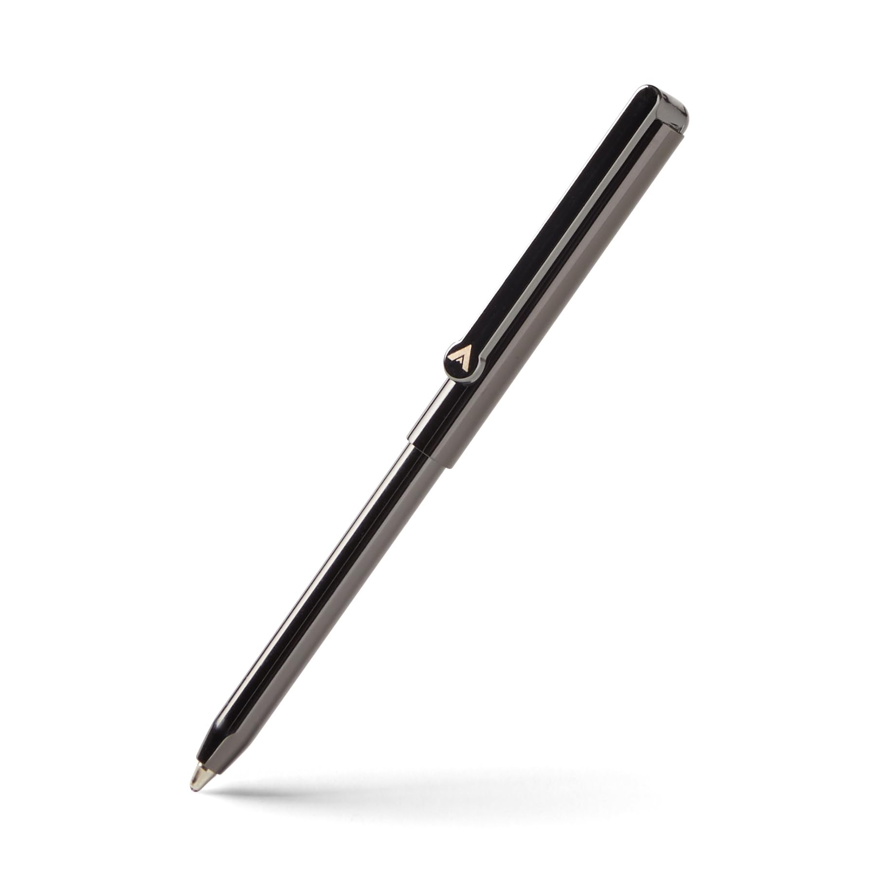 Allett Micro Pen - Slim Ballpoint Pen with Stainless Steel Body & Replaceable Ink Cartridge | Compact Wallet Pen for Men & Women | Perfect for Pocket, Purse, Planner, Passport & Everyday Carry (EDC)