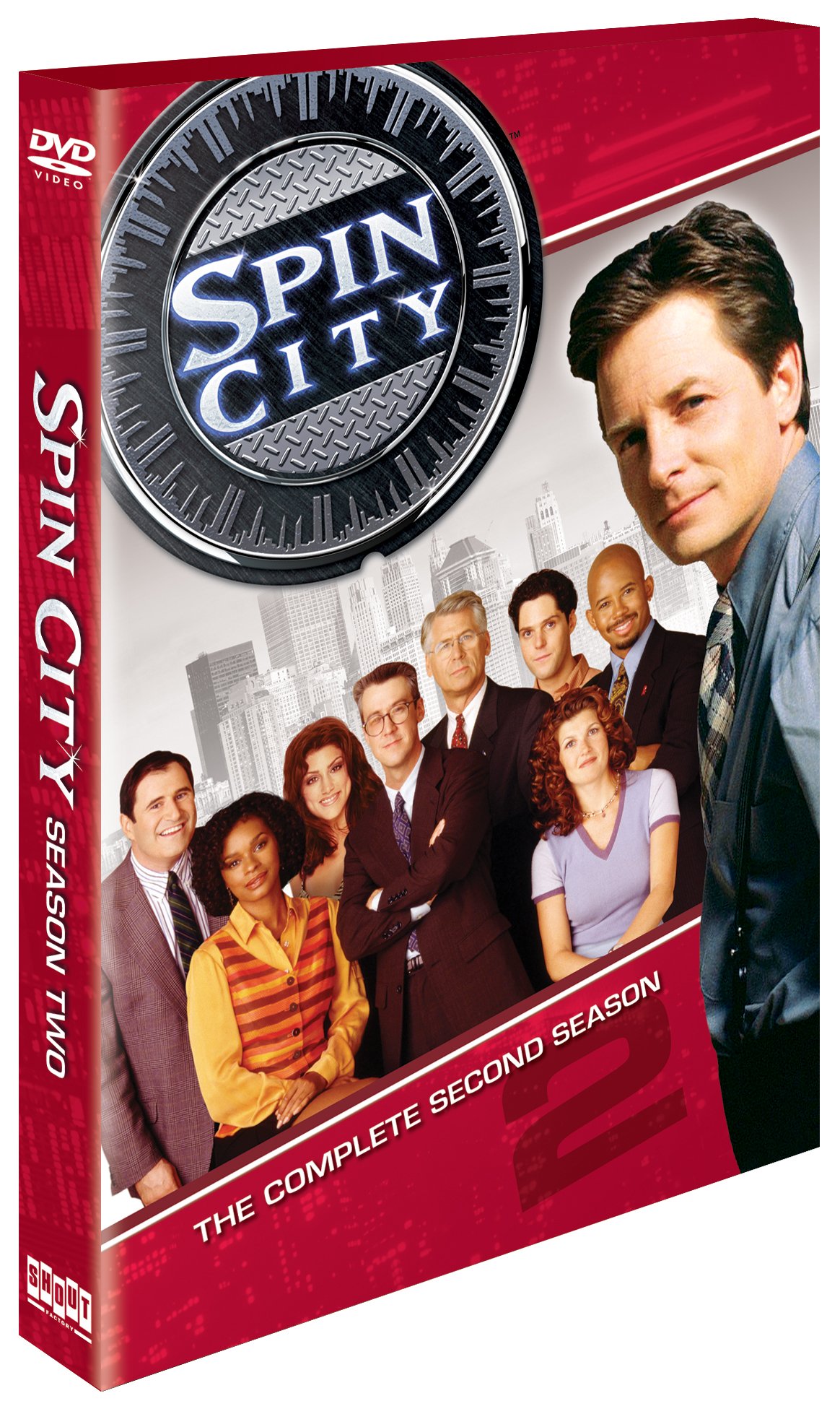 Spin City: Season 2 DVD - Complete TV Show Collection | Classic American Sitcom | Perfect for Comedy Lovers & 90s Nostalgia Fans | Great for Binge-Watching & Gift Giving