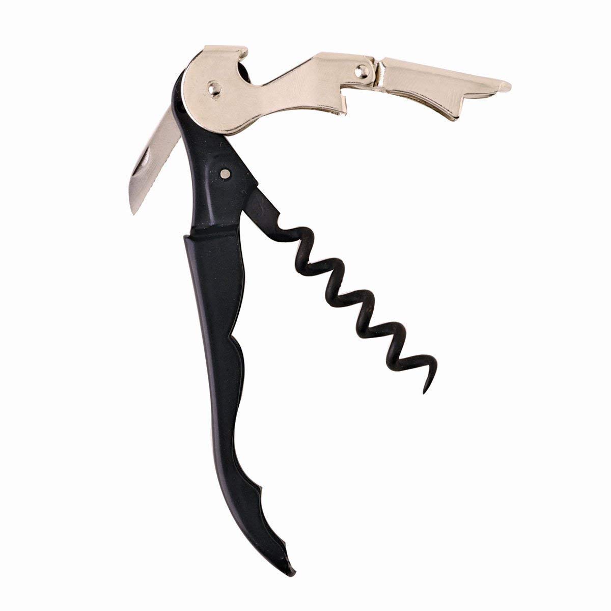 Premium Royals Wine Set with Black Bottle Opener - Corkscrew, Wine Key & Accessories for Home Bar, Parties & Gifts | Durable Stainless Steel Wine Opener for Easy Uncorking