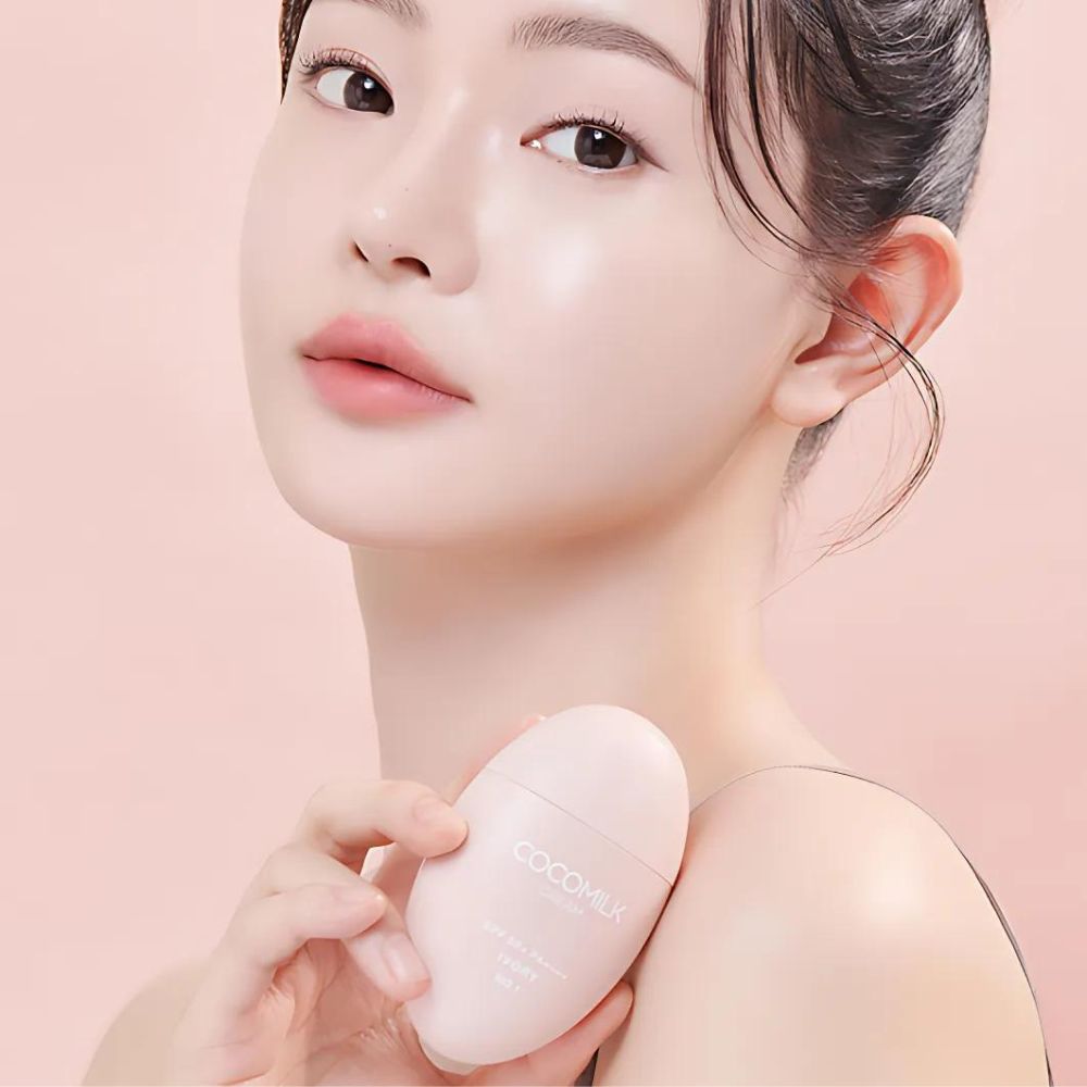 Chosungah Beauty Cocomilk Cream No.1 Ivory SPF50 PA++++ 50g - Korean Moisturizer with Sun Protection for Daily Skincare & Makeup Base