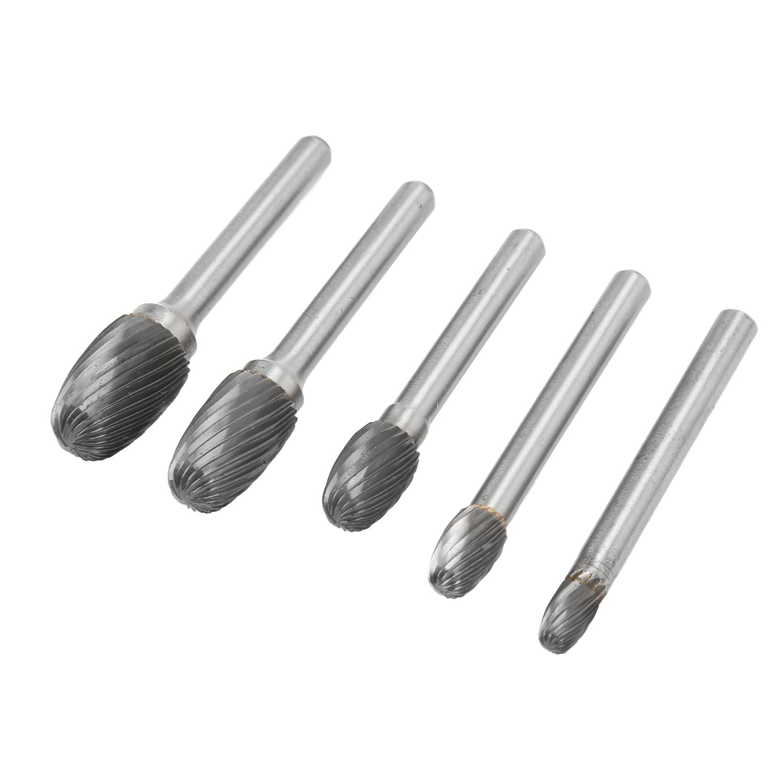 Single Cut Carbide Rotary Burr File Set - 6mm Shank Die Grinder Bits for Metal Surface Grinding, Deburring & Sculpting | Perfect for DIY, Woodworking & Automotive Repair