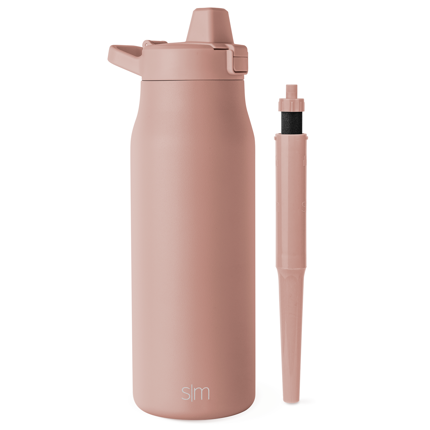 Stainless Steel Flip Straw Lid with Simple Filter - Perfect for Tumbler Cups, Water Bottles & Travel Mugs - Leakproof & Reusable Drinking Accessory