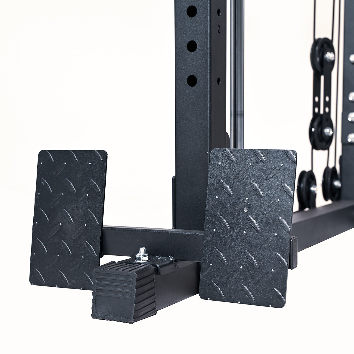 Orbit 3-in-1 Power Rack for Home Gym - Squat Rack, Pull-Up Bar & Bench Press Station - Perfect for Strength Training & Weightlifting Workouts