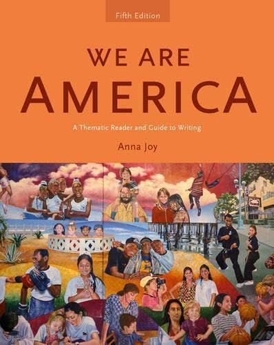 We Are America: A Thematic Reader and Writing Guide for ESL Students - Perfect for English Learning and Academic Writing Practice