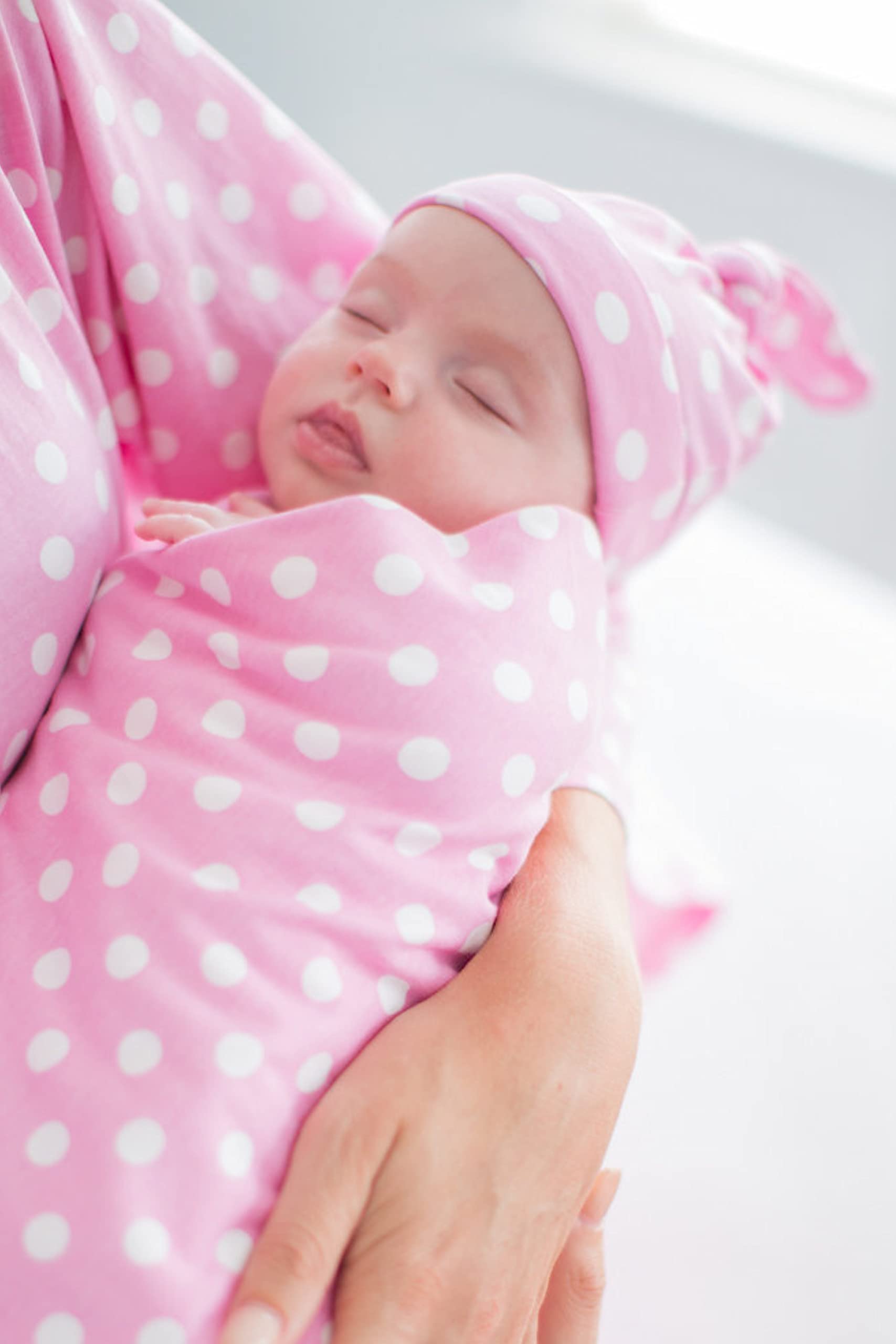 Baby Be Mine Maternity Nursing Robe, Baby Girl Swaddle Blanket & Daddy T-Shirt Set - Soft Hospital Delivery & Newborn Photo Outfits for Mother & Baby