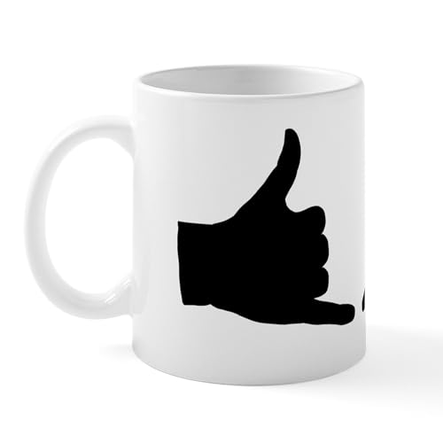 White - Shaka Hand Sign Mug