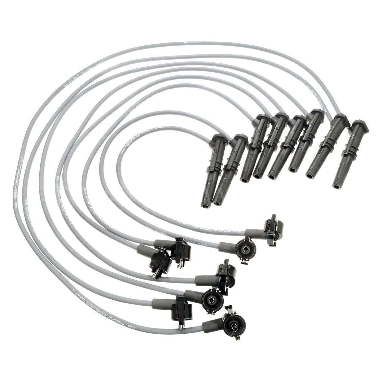 Standard Motor Products 3303 Spark Plug Wire Set - High Performance Ignition Wires for Ford, Chevy, Dodge & More - Perfect for Engine Tuning, Auto Repair & DIY Car Maintenance