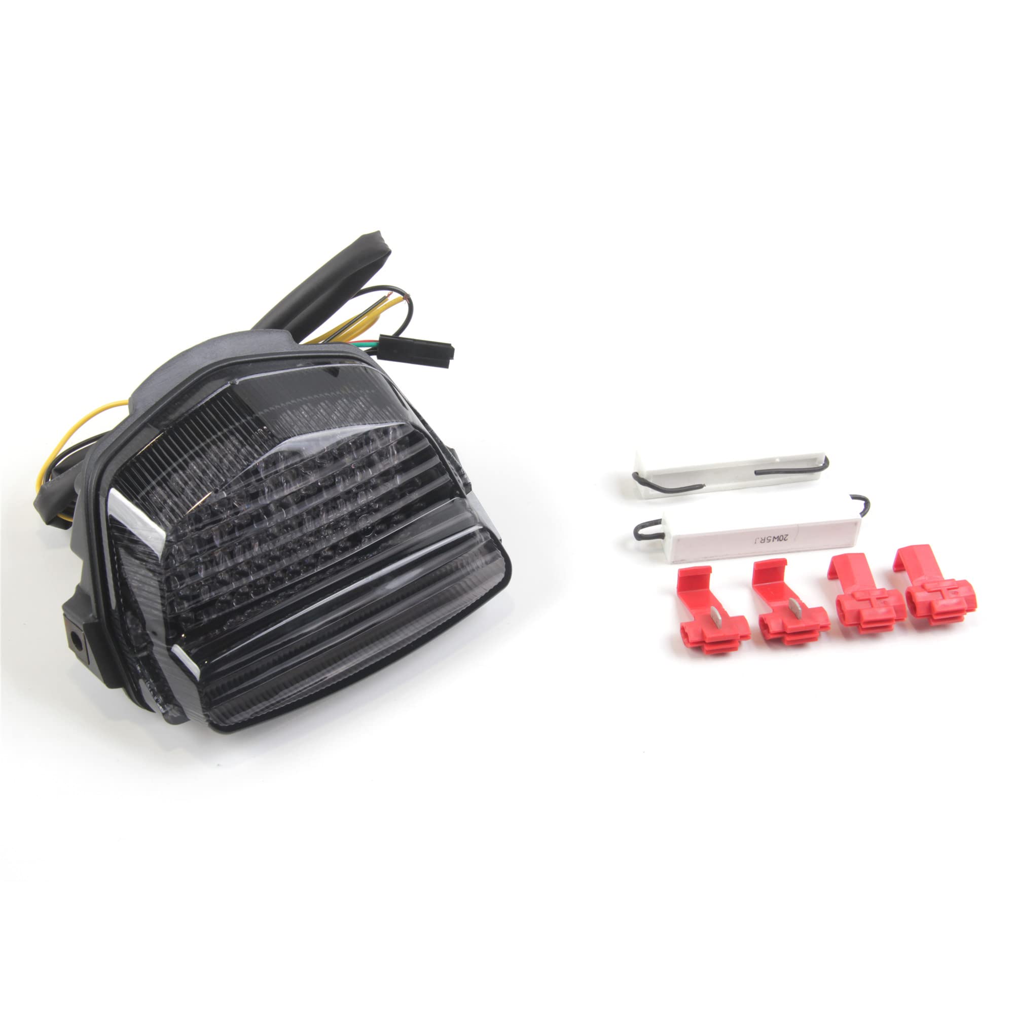 Arashi LED Integrated Tail Lights for Honda CBR1000RR 2008-2016 - Smoke Lens Turn Signal Brake Taillight Replacement - Motorcycle Accessories for Improved Visibility & Style - Perfect for Night Riding & Custom Bike Builds