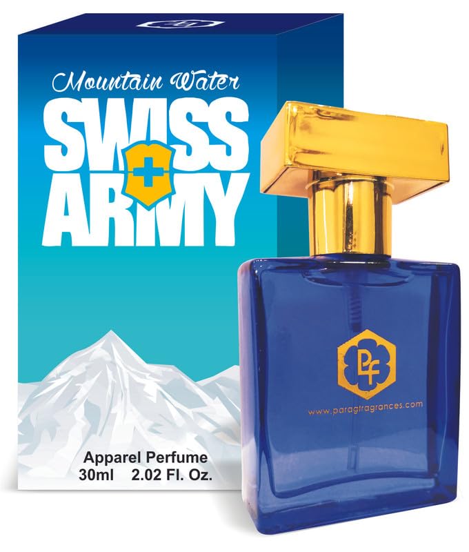 Parag Fragrances Swiss Army Cologne for Men - 30ml Long Lasting Eau de Toilette | Fresh & Masculine Scent | Perfect for Daily Wear, Office & Date Nights