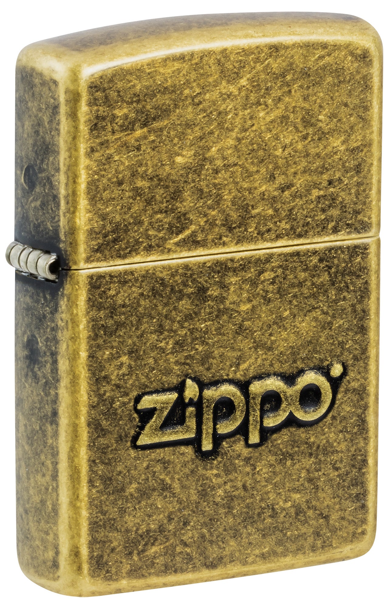 Vintage Zippo Lighter with Antique Stamp Design - Collectible Windproof Lighter for Outdoor Camping, Hiking & Everyday Carry (EDC)