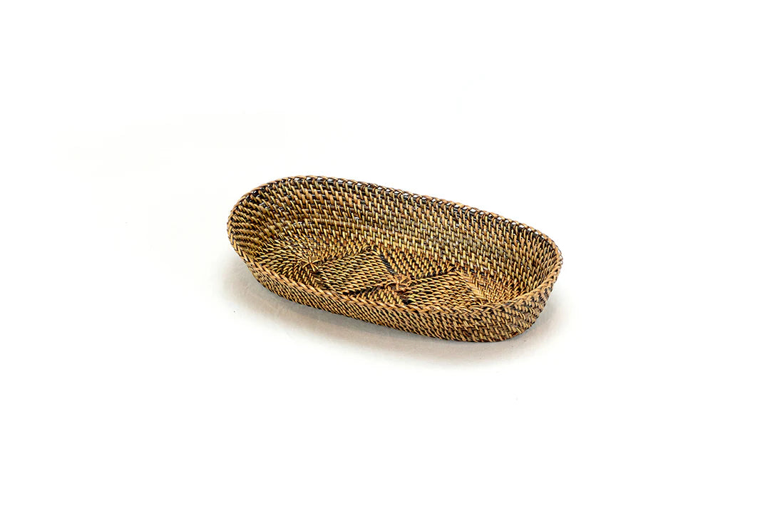 Elegant Oval Baguette Baskets - Perfect for Bread Storage, Picnics, and Rustic Home Decor