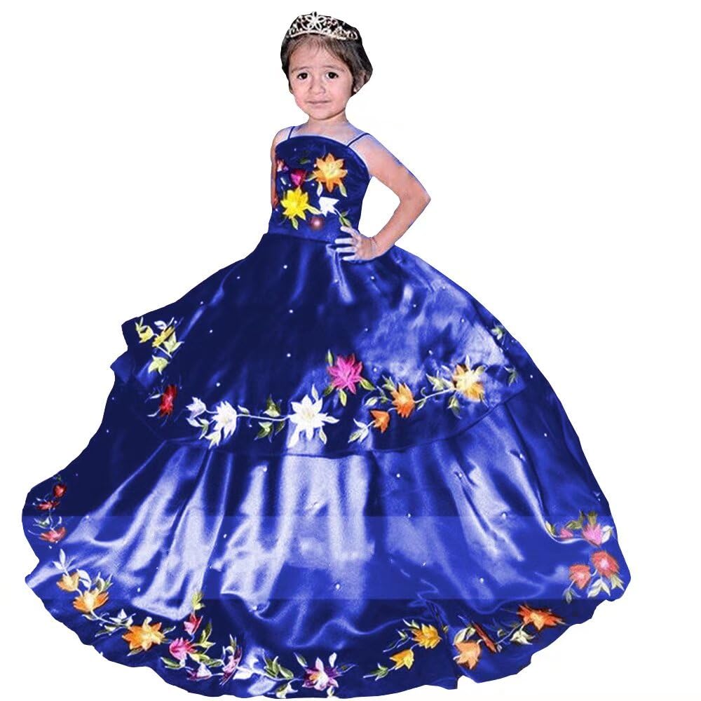 2025 Floral Embroidered Mini Quinceañera Dresses for Girls | Elegant Pageant Gowns for Teens & Little Girls | Perfect for Sweet 15 Celebrations, Birthday Parties & Special Occasions