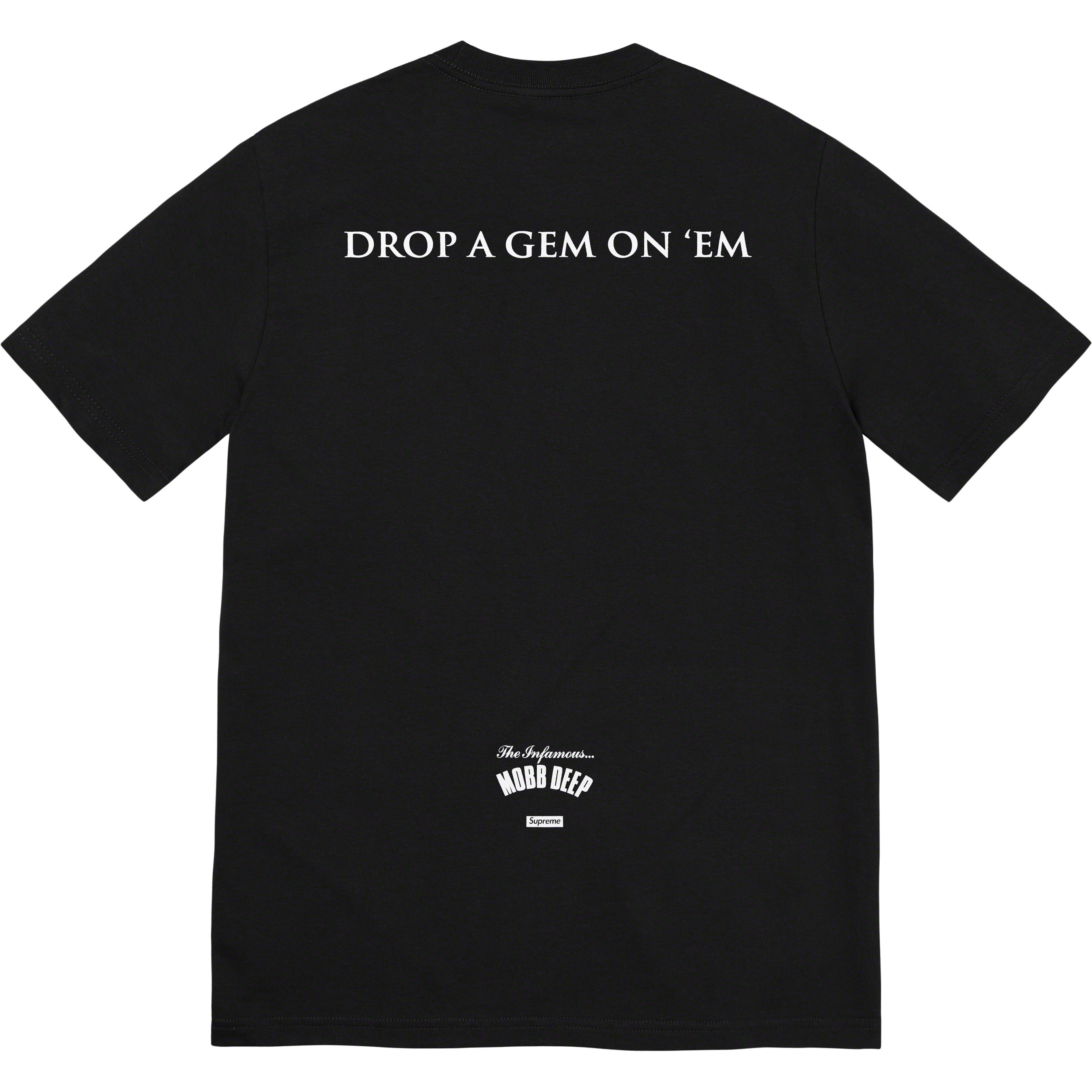 Supreme Mobb Deep Dragon Graphic T-Shirt - Black Hip Hop Streetwear Tee for Men | Rap Music Fan Gift, Urban Fashion, Concert Outfit