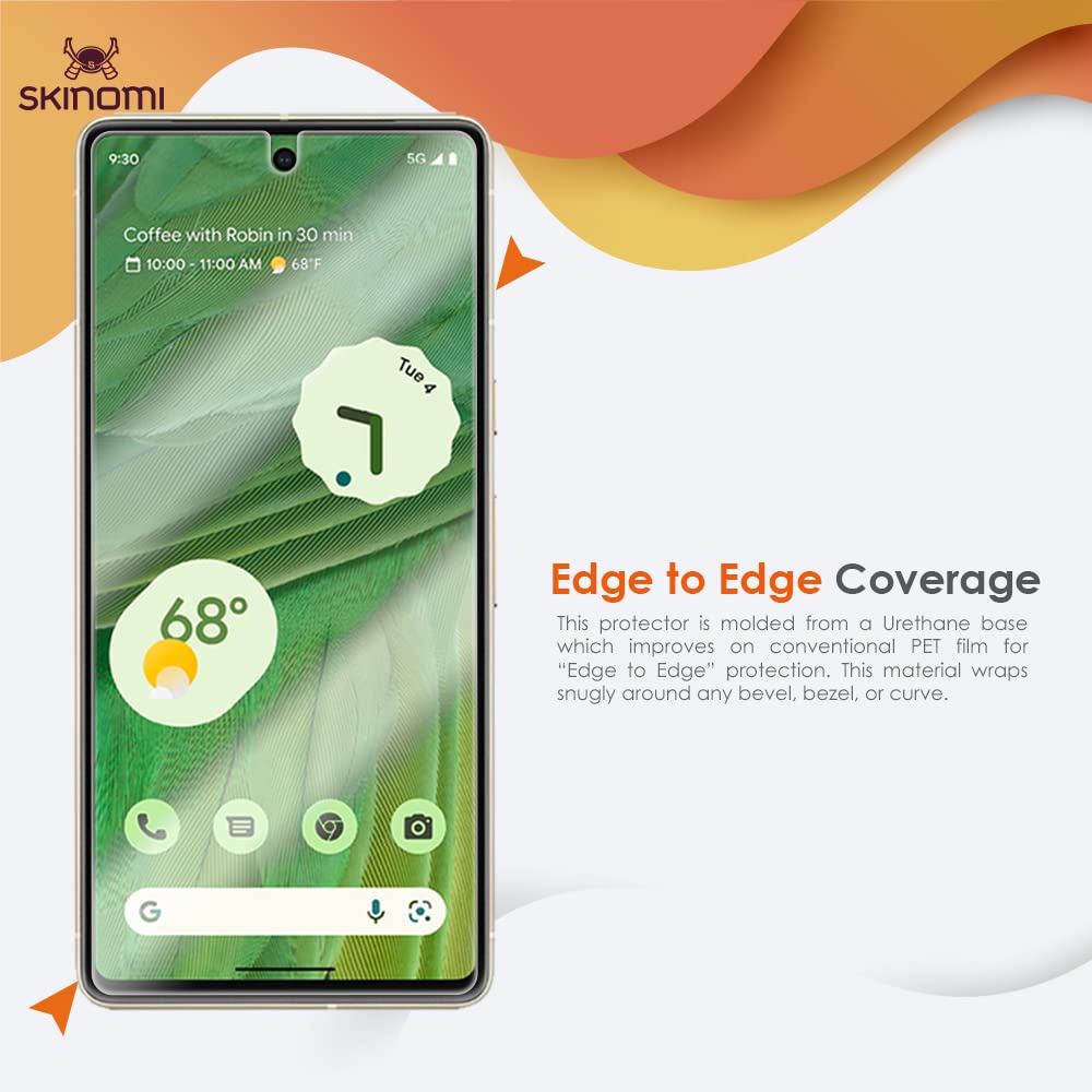 Google Pixel 7 Screen Protector (2-Pack) - Anti-Bubble HD Film for Daily Protection