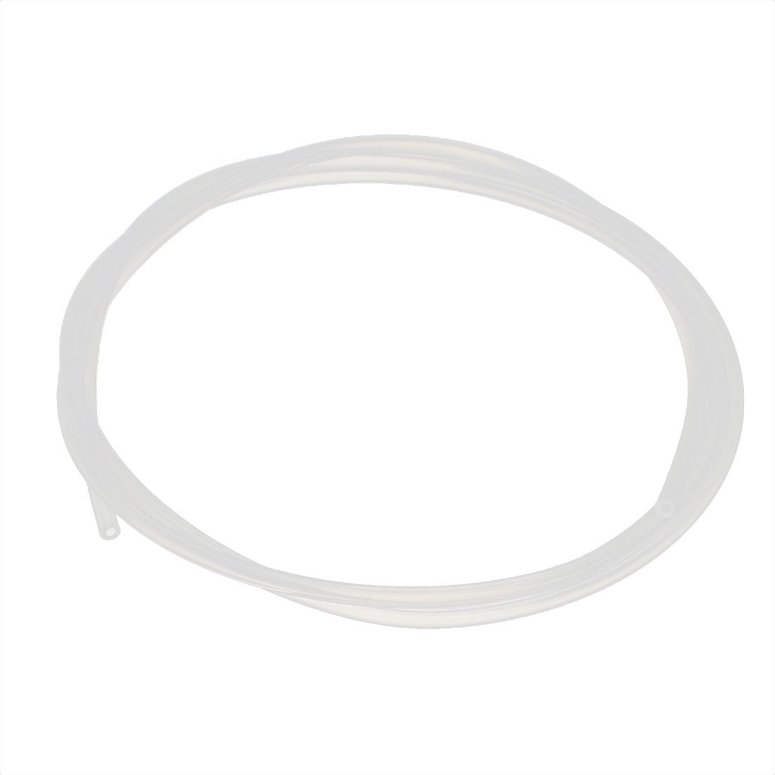 1.6mm x 3.2mm PTFE Transparent Tubing - 1 Meter (3.3Ft) Flexible Tube for 3D Printer Cable Management, RepRap Sleeves, Wire Organizer - Perfect for DIY Electronics, Robotics & Cable Protection
