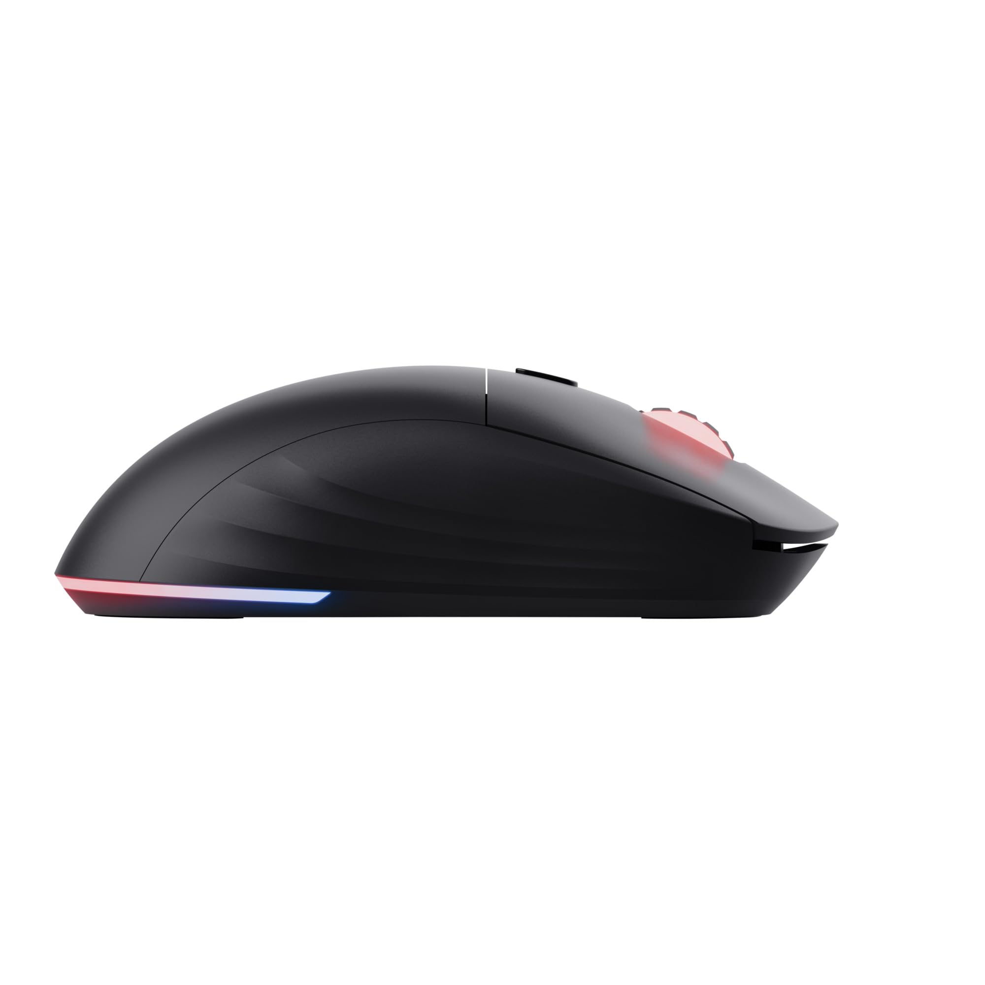 Trust GXT 926 Redex II Wireless Gaming Mouse - 2.4GHz, 65 Hours Battery Life, Kailh Switches, 10000 DPI, 6 Programmable Buttons, Rechargeable for PC/Laptop (Black) - Perfect for FPS, MOBA & MMO Gaming