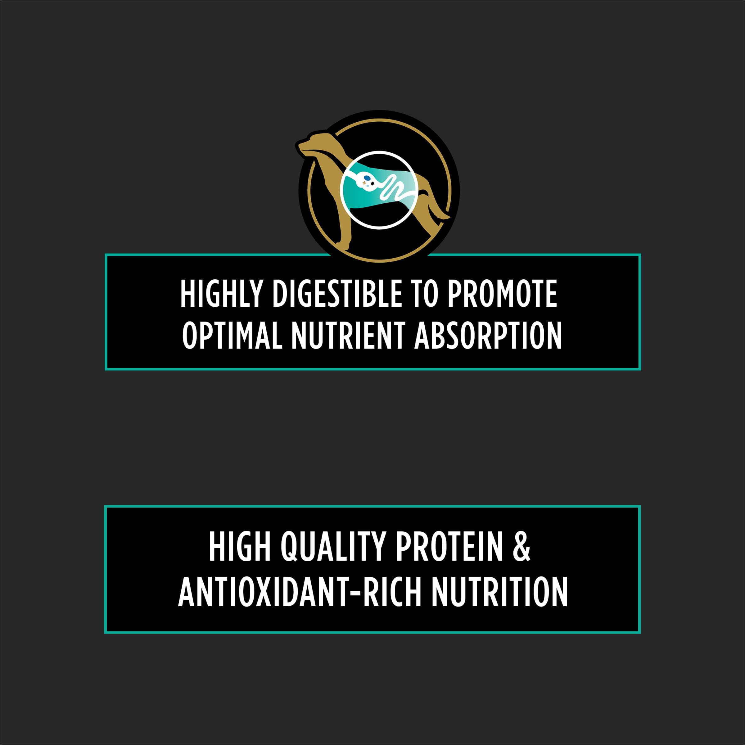 Purina Pro Plan Veterinary Diets EN Gastroenteric Dry Dog Food - Natural Formula with Added Vitamins & Minerals for Sensitive Stomachs - 25lb Bag for Adult Dogs with Digestive Issues - Perfect for Dogs with IBS, Food Allergies or Recovery from Surgery