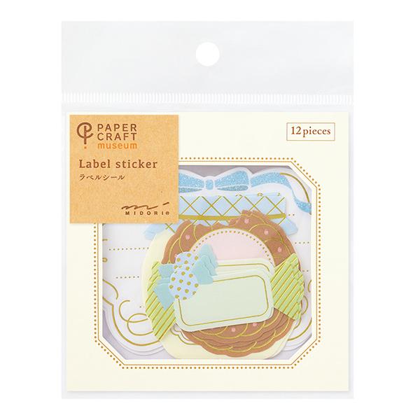 Midori DESIGNPHIL Premium Label Stickers for Organizing, Scrapbooking & DIY Projects - Waterproof & Durable for Home, Office & School Use