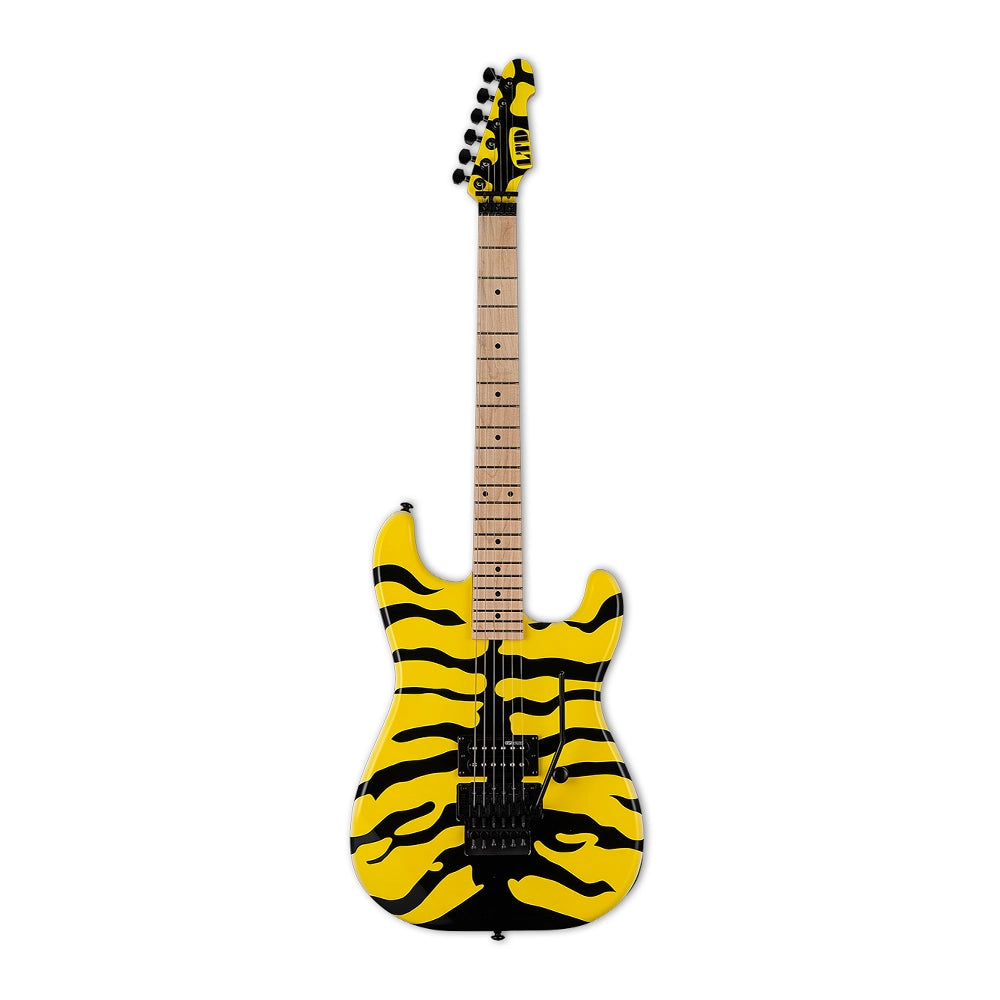 ESP LTD George Lynch GL-200MT Electric Guitar - Tiger Stripe Finish | Professional Metal & Rock Performance Guitar for Stage & Studio