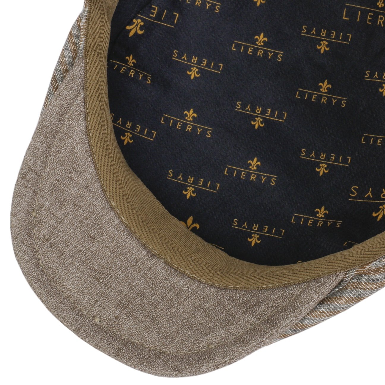Lierys Roccione Stripes Flat Cap - Stylish Men's Hat for Casual Outfits & Outdoor Adventures