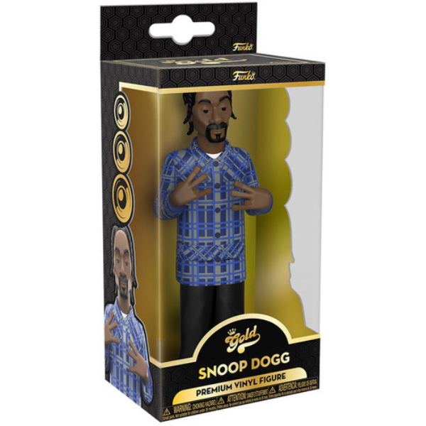 Snoop Dogg Funko Pop! Vinyl Figure Gold Limited Edition - Collectible Hip Hop Music Merchandise for Fans & Gift Ideas