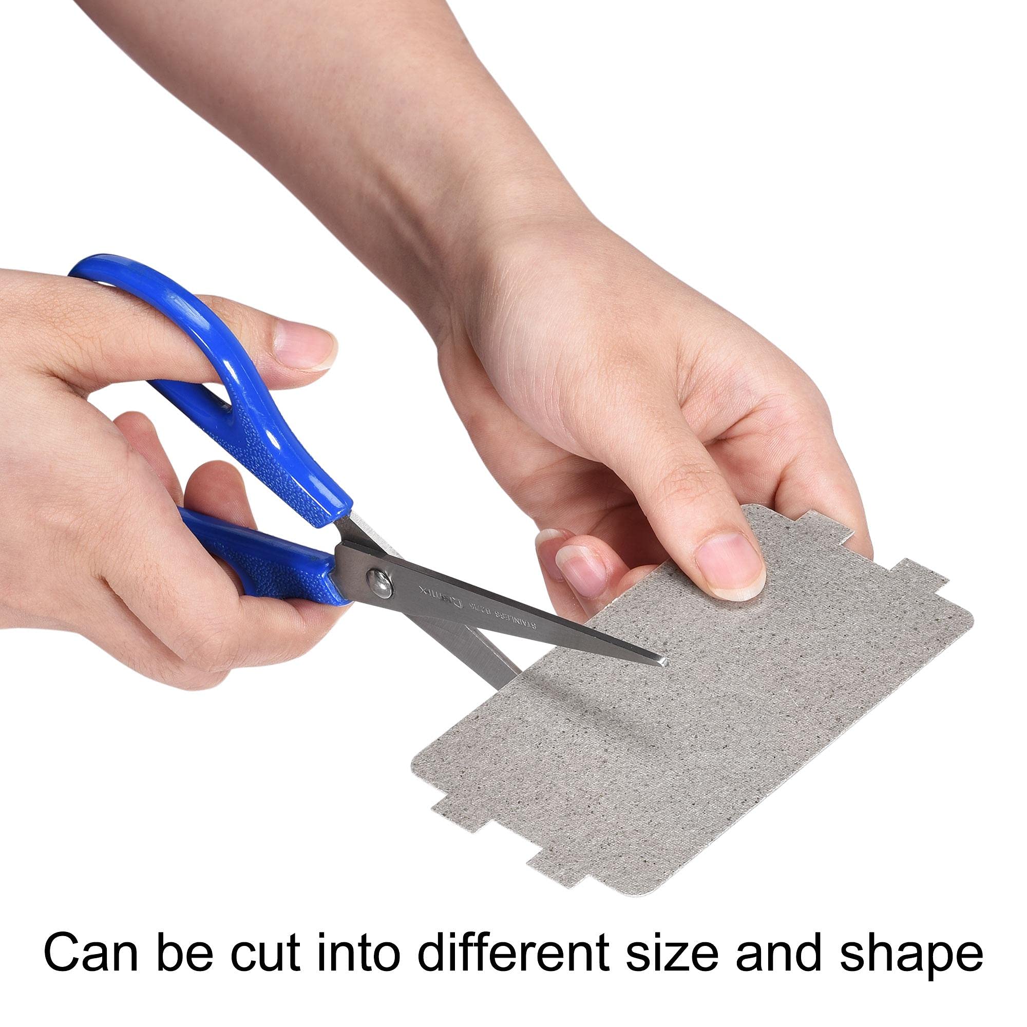 Microwave Oven Waveguide Cover Mica Plate - 4.5 x 2.5 Inch Insulation Board Repair Kit (2-Pack) - Replacement Part for Microwave Repair & Maintenance - Perfect for Home Kitchen Appliances