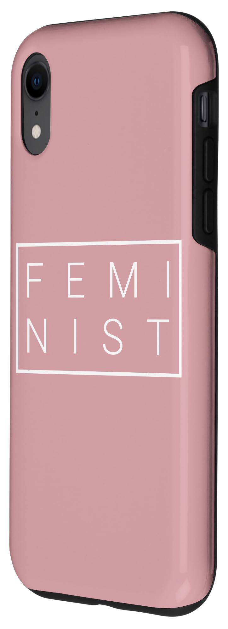Feminist iPhone XR Phone Case - Minimalist Design Women's Rights Case for Everyday Protection & Style | Perfect for Work, School & Social Activism