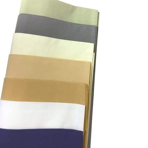 Luxury 100% Cotton Percale Pillowcase Set (2 Pack) - Standard Size 20x26 Inches - Breathable & Cooling for Hot Sleepers - Perfect for Bedroom, Hotel, and Travel Use