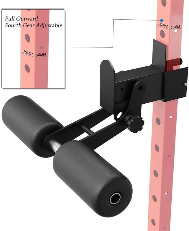 MAJOR FITNESS Power Rack with Smith Machine Attachment - Heavy Duty Power Cage for Home Gym Strength Training - Perfect for Squats, Bench Press & Weightlifting Workouts