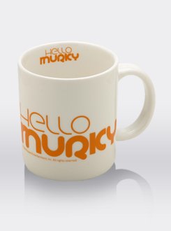 Blizzard Hello Murky Murloc Coffee Mug - Orange Collectible Gaming Cup for Hot & Cold Drinks | Perfect Gift for WoW Fans, Office Use & Gaming Setups