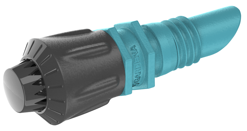 Gardena 360° Spray Nozzle - Adjustable Water Hose Nozzle with 6 Spray Patterns for Garden, Lawn & Car Washing (Model 13322) | Perfect for Outdoor Cleaning, Plant Watering & Pet Bathing