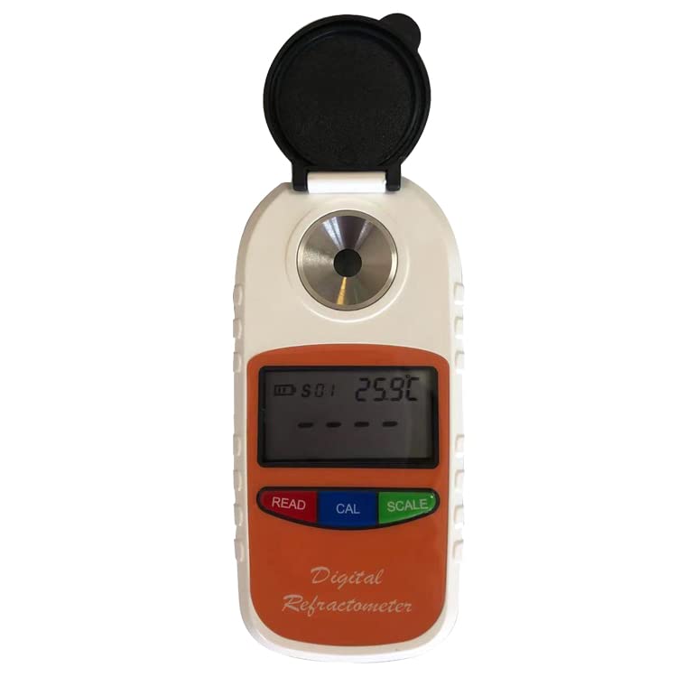 Digital Refractometer for Ethylene Glycol & Propylene Glycol - Pocket Antifreeze Tester with ATC for Engine Coolant, Automotive Maintenance & HVAC Systems