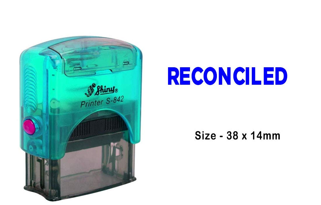 Custom Self-Inking Rubber Stamp for Business & Office Use - Personalized Text Stamp for Documents, Envelopes & Paperwork | Eloria Brand